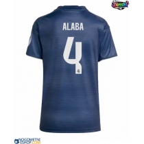 Ženski Nogometni dresi Real Madrid David Alaba #4 Gostujoči 2025-26 Kratek Rokav